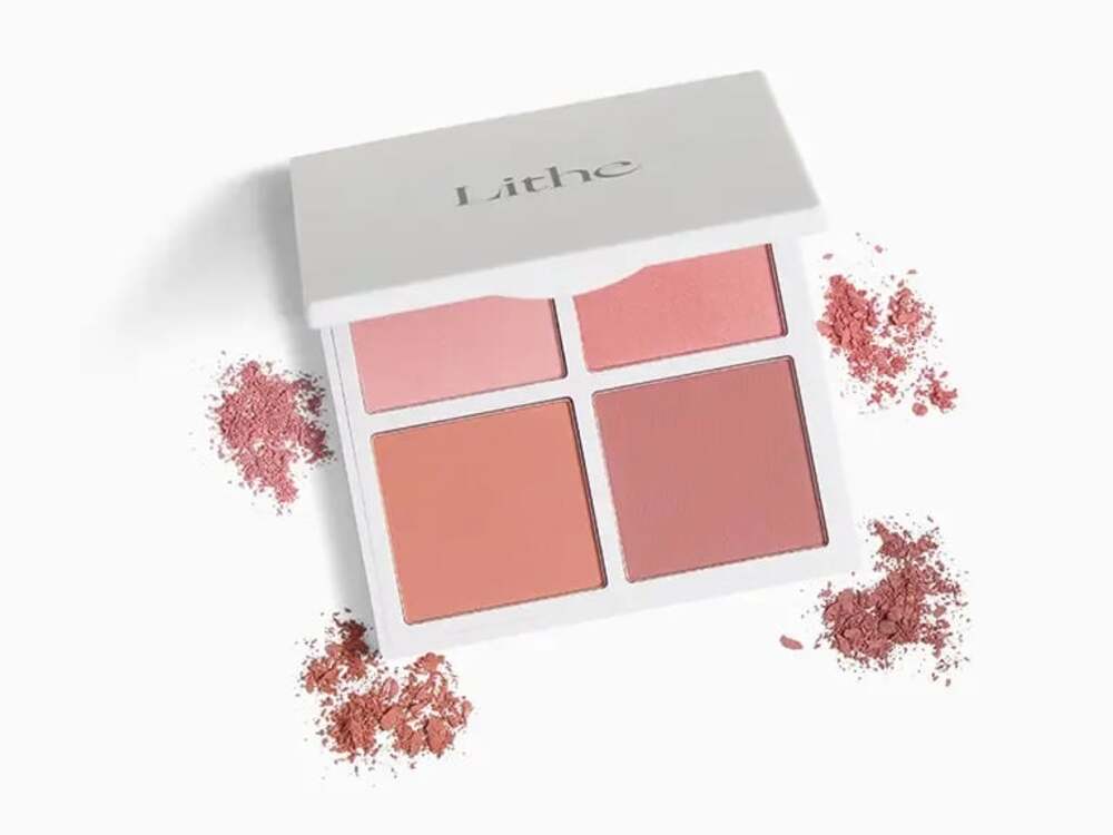 Lithe Beauty Sunset Blush Palette 4-Shade Face Compact NEW IN BOX